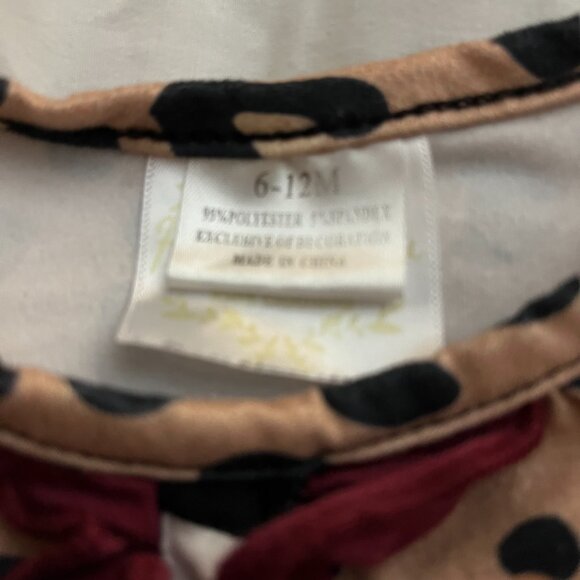 Boutique leopard print ruffle romper. - Picture 3 of 5